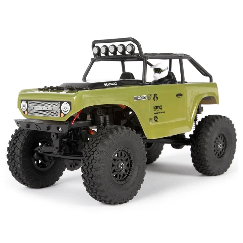 SCX24 Deadbolt 4WD Rock Crawler Brushed RTR RC Truck - Image 2