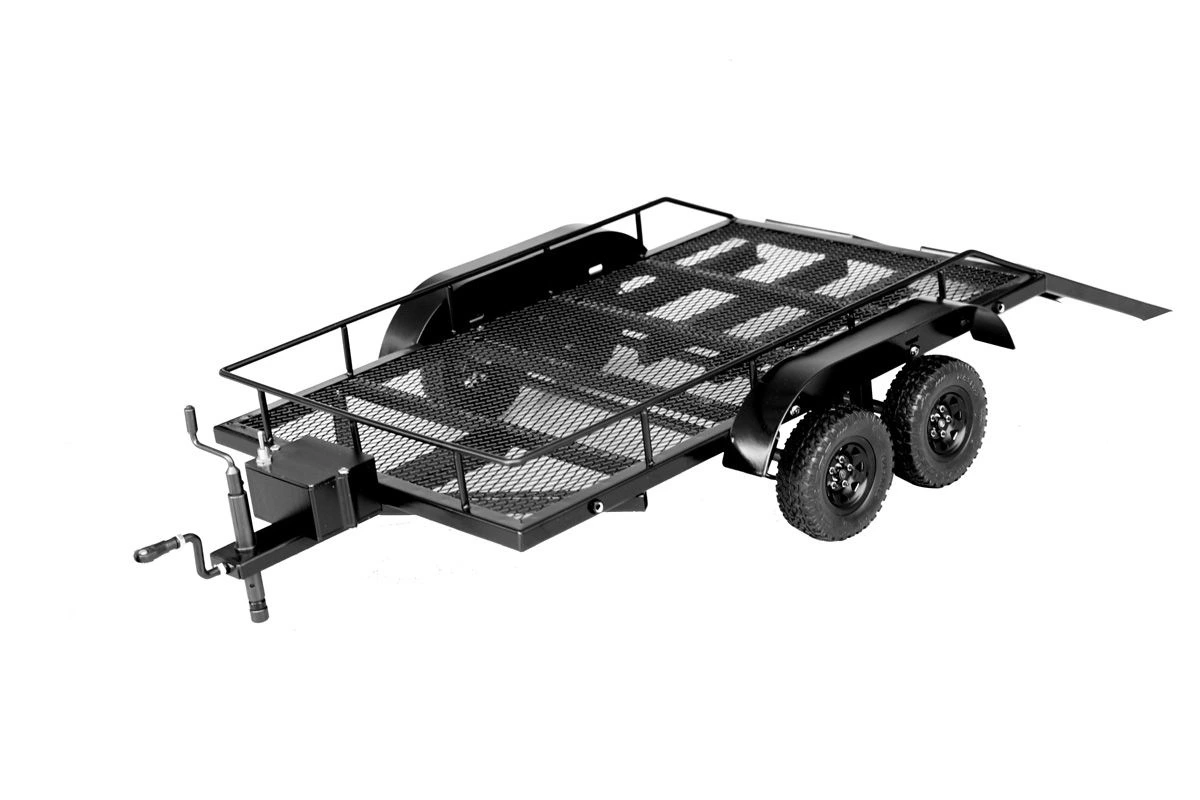 Full Metal Trailer w/ LED Lights 1/10