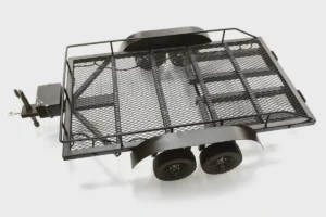 1/10 Heavy Duty Dual Axle Scale Miniature Trailer Kit (24 Inches)