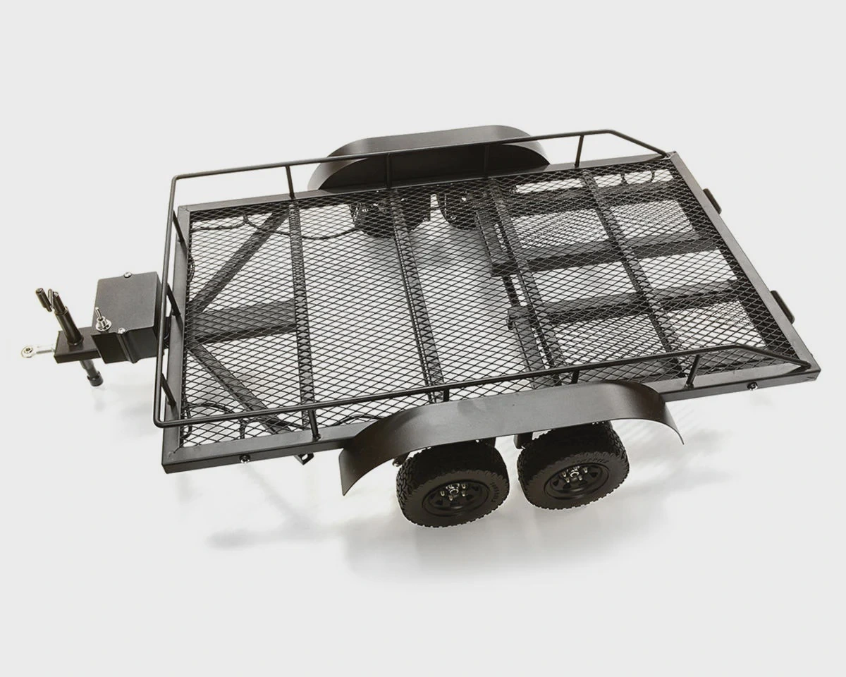 1/10 Heavy Duty Dual Axle Scale Miniature Trailer Kit (24 Inches)