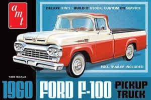 1960 Ford F100 Pickup Truck w/Trailer (3 in 1)