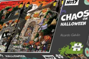 Chaos on Halloween No 17 Jigsaw Puzzle