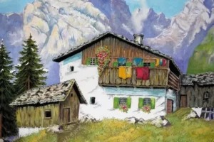Mountain Hideaway Jigsaw Puzzle 1000 pieces