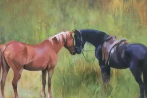The Meeting Gill Erskine Hill Jigsaw Puzzle