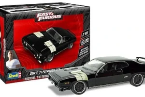 Fast & Furious Dom's 1971 Plymouth GTX (2 in 1) Plastic Model Kit