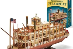 Mississippi Steamboat 3D Puzzle