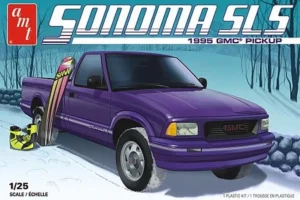 1995 GMC Sonoma Pick Up, 2T Plastic Model Kit
