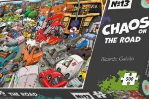 Chaos on the Road No 13 Jigsaw Puzzle