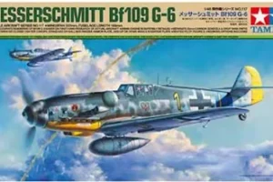 Tamiya 1/48 Messerschmitt Bf 109 G-6 Model Plane Kit