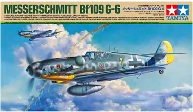Tamiya 1/48 Messerschmitt Bf 109 G-6 Model Plane Kit