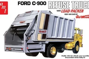 Ford C900 Gar Wood Load Packer Garbage Truck