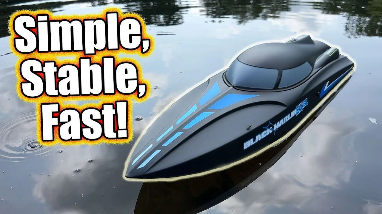 Black Marlin EX Brushed RTR Boat
