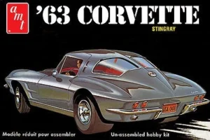 1963 Corvette Plastic Model Kit