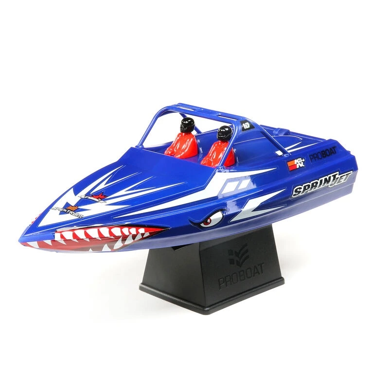 Sprintjet 9" Self-Righting Deep-V RC Jet Boat - Image 2