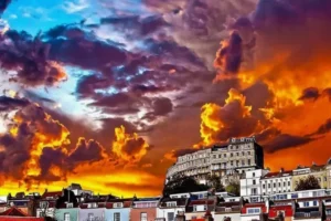 Dramatic Sunset Jigsaw Puzzle 1000 piece