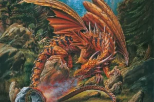 Dragons of the Runering Jigsaw Puzzle 1000 piece