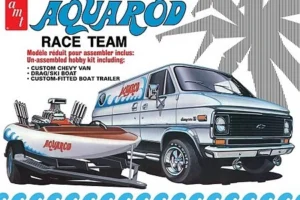 Aqua Rod Race Team 1975 Van, Boat & Trailer