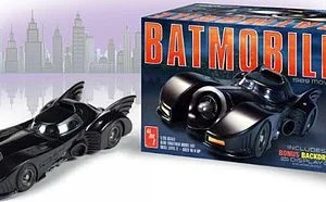 1989 Batmobile Plastic Model Kit