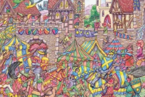 Tempestuous Tournament Armand Foster Jigsaw Puzzle 1000 pieces