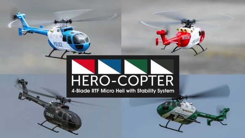 Hero-Copter, 4-Blade RTF Helicopter