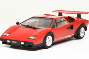 Tamiya Lamborghini Countach LP500S 1/24 Model Kit (Red w/Clear Coat)