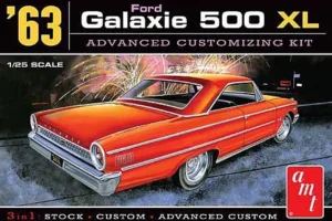 1963 Ford Galaxie Plastic Model Kit