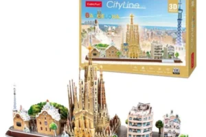 Barcelona Cityline 3D Puzzle