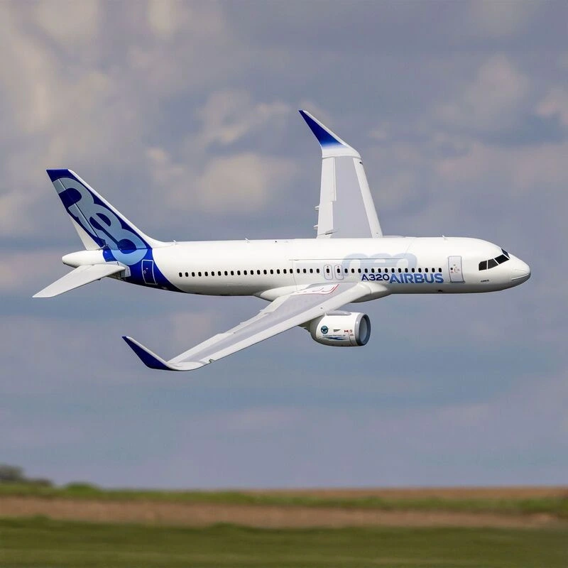 Airbus A320neo Twin 64mm EDF BNF Basic with AS3X+ and SAFE Select
