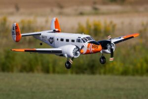 Beechcraft D18/RC-45J 1.5m BNF Basic with AS3X+ and SAFE Select